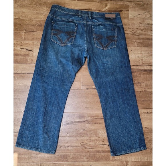 Buffalo David Bitton Jeans with Leather Accents - Picture 1 of 6
